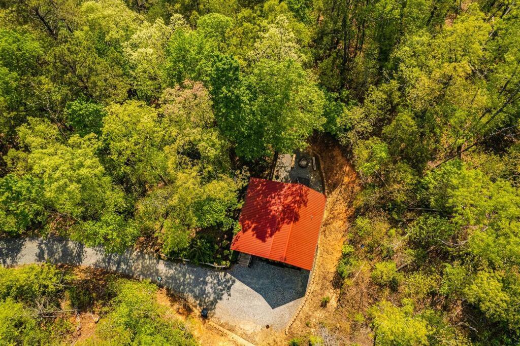 ブライソン・シティ Honeymoon Getaway In Woods Near Noc And Smoky Mtn Rrヴィラ エクステリア 写真